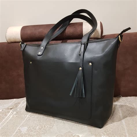 women's large leather tote bag